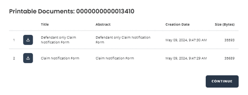 Download and printing results